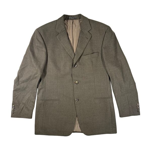 Hugo Boss Einstein Blazer 40R Men Micro Pattern Stretch Virgin Wool USA 3-Button - Picture 1 of 10